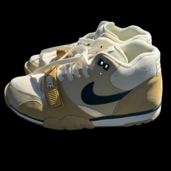 White Sand Storm Tan Nike Air Trainer 1 size 11 Lightly Used - Picture 3 of 4